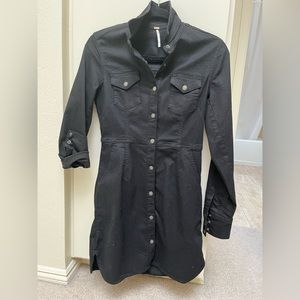 Free People denim dress S